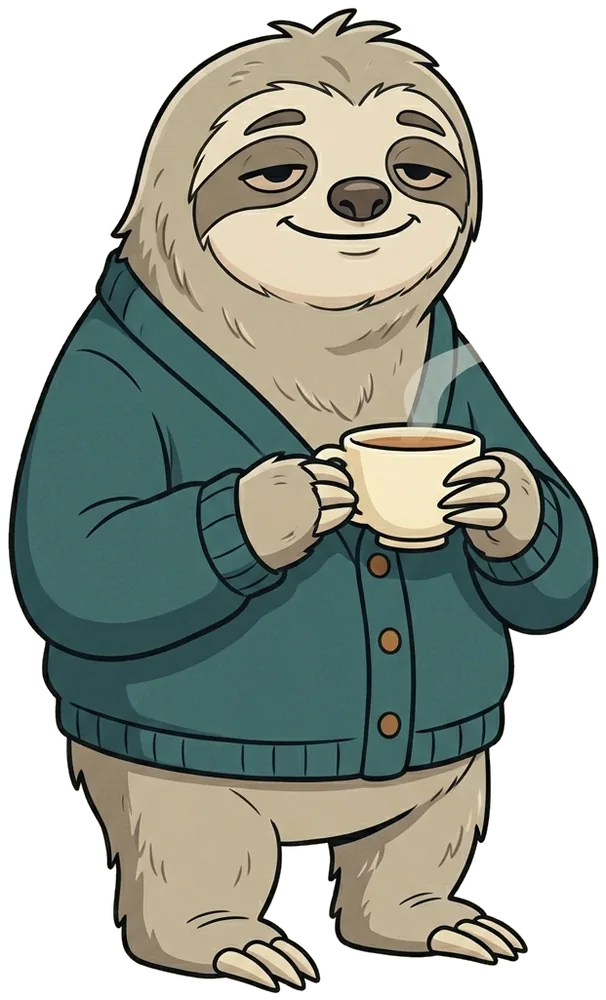 Moss, the sloth
